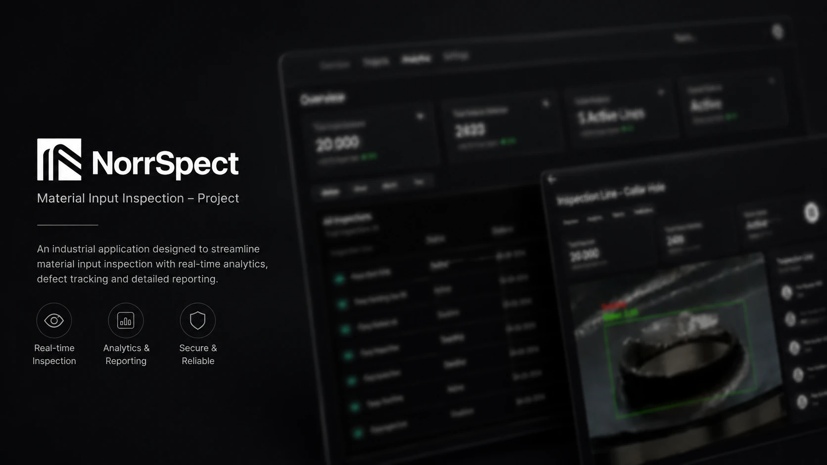 AI-Driven Material & Input Inspection System
