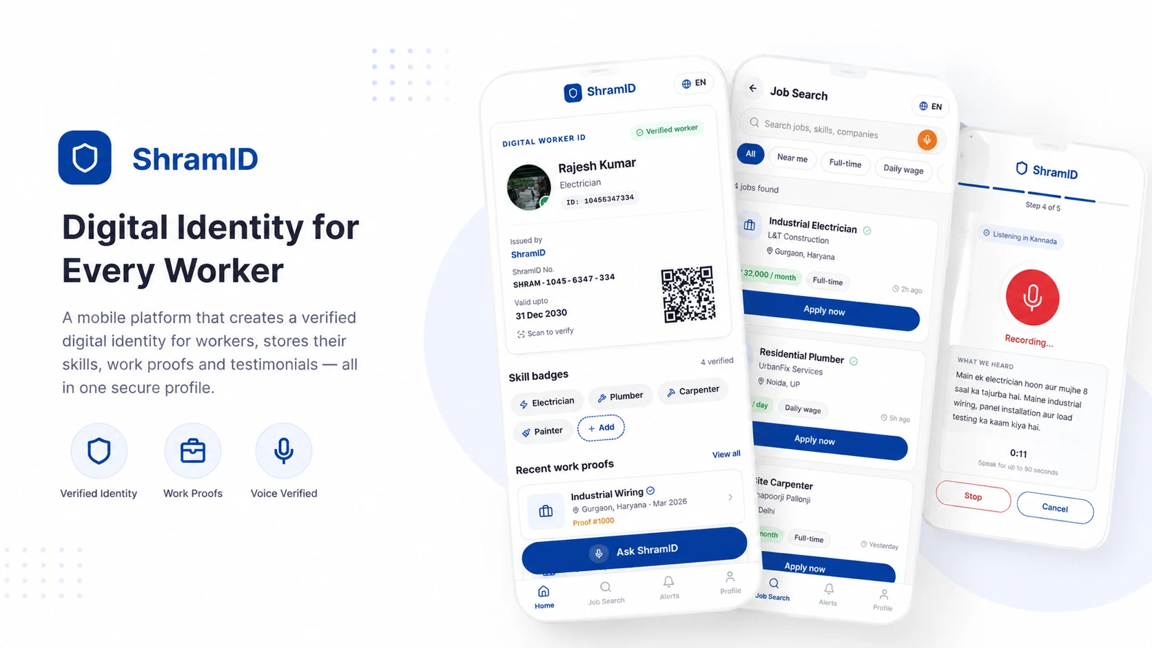 ShramID — Dignity, Through Digital Identity